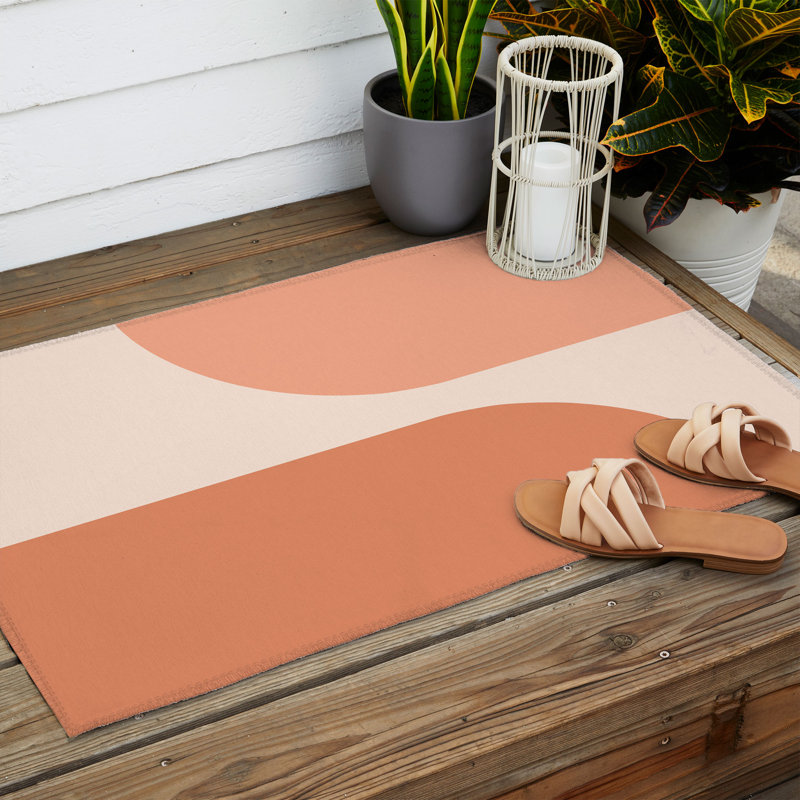 Abstract Rug, Rectangle 2' x 3'