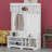 Modern Hallway Hall Tree With Metal Hooks And Storage Space, Multi-Functional Entryway Coat Rack With Shoe Cubbies-995456484