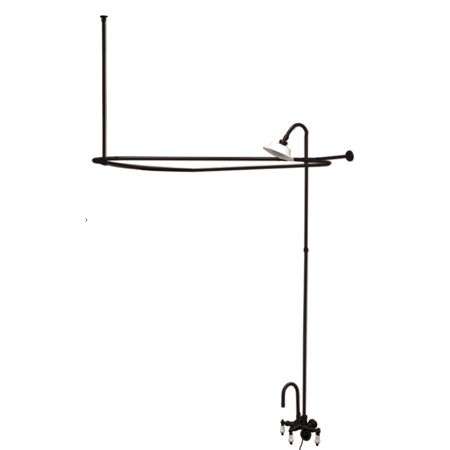 Vintage Diverter Shower Faucet, Oil Rubbed Bronze
