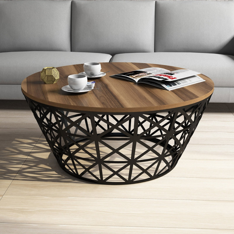 Knierim Frame Coffee Table, Walnut, Wood