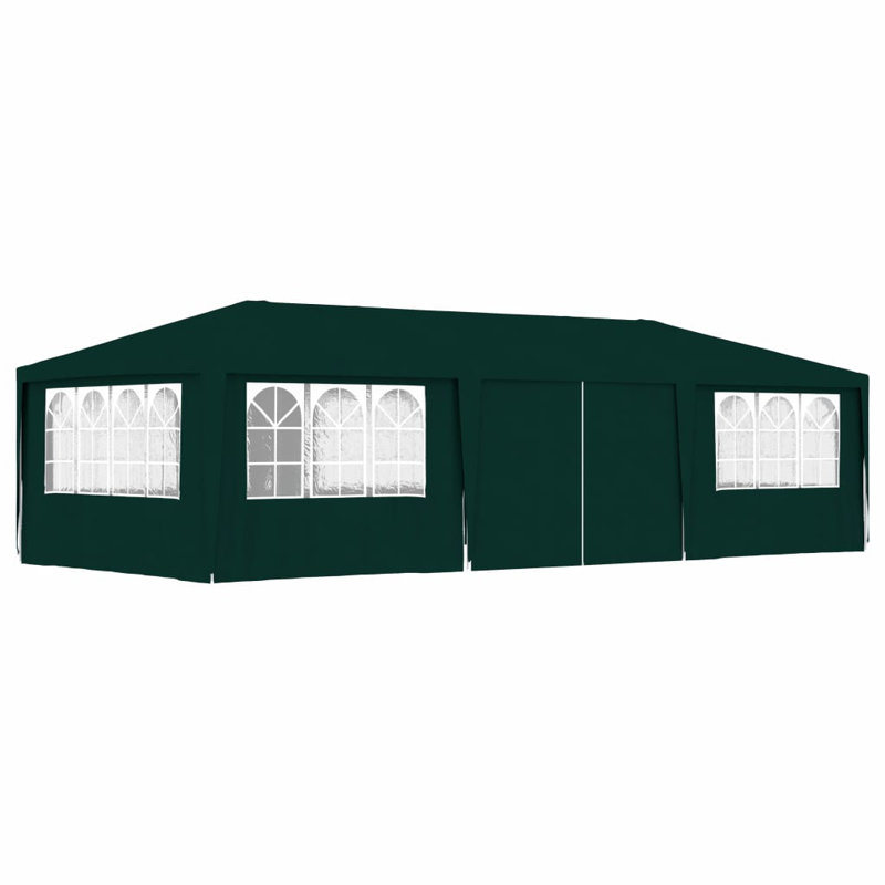 Ercan 4m x 9m Steel Party Tent, Green