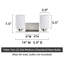 Éclairage pour meuble-lavabo Burdene-730506410-730506415