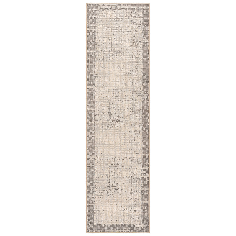 Izayuh Sisal Performance Performance Abstract Rug, Runner 2'2" x 8'