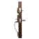 Handleset with Single Cylinder Deadbolt and Door Lever and Rosette