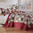 Greenland Home Fashions Oxford Red Classic Plaid 3-Piece Queen Size Bedspread Set 110"x118" with 2 Standard Shams-1754377399-1746747579
