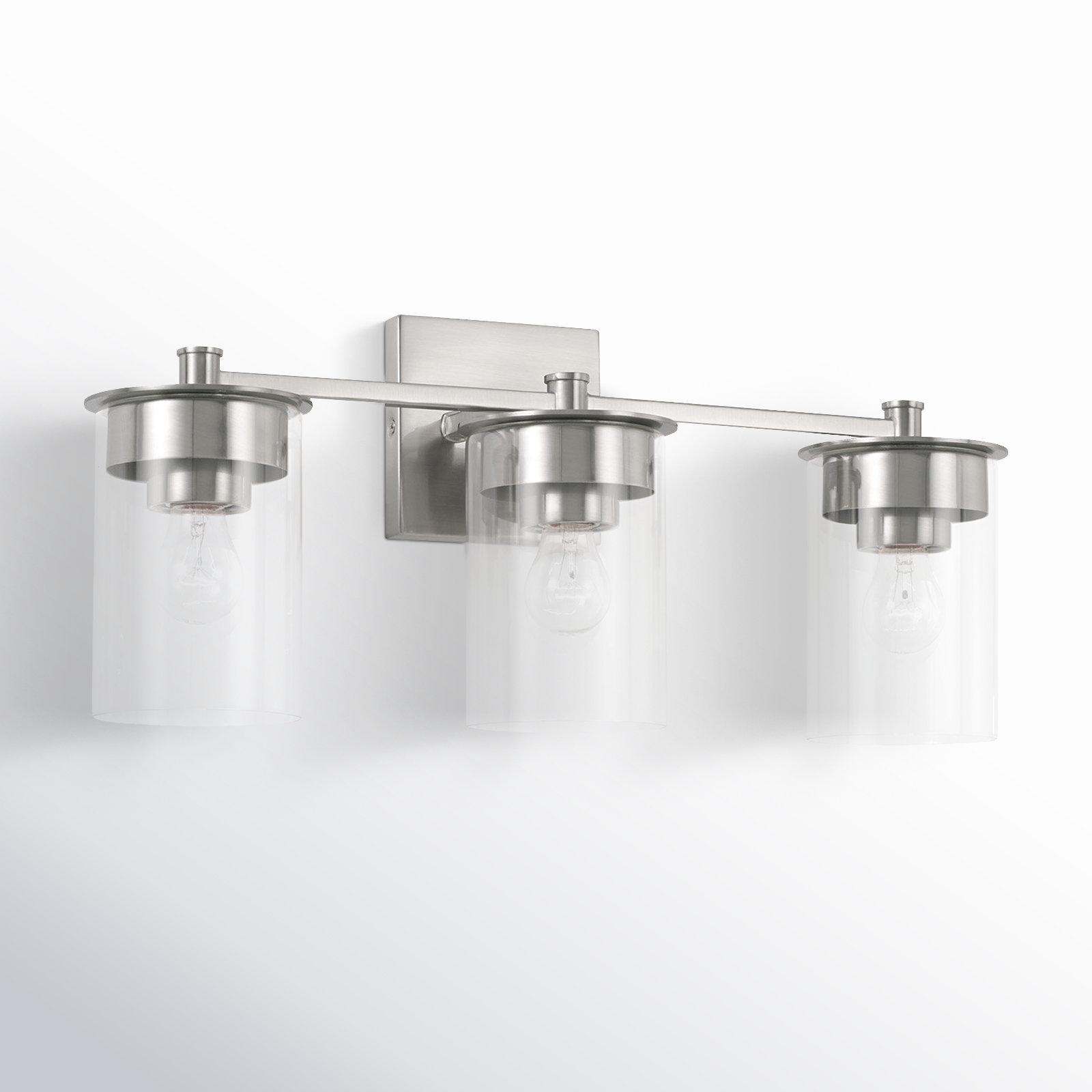 Elstone 3-Light Vanity Light, Brushed Nickel