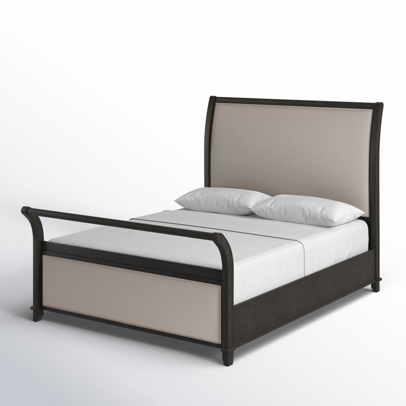 Lit-bateau tapissier Hammie, Grand