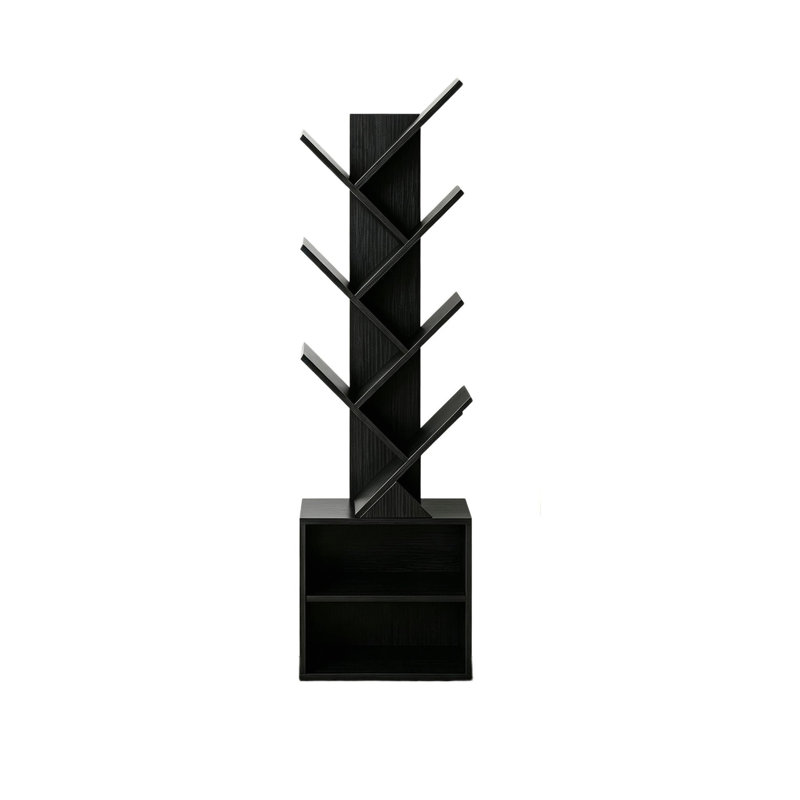 121 cm H x 38 cm W Bookcase, Black