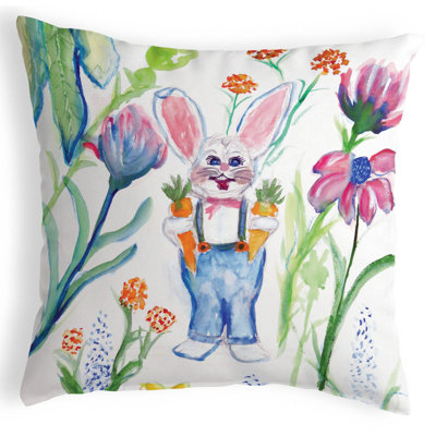 Outdoor Reversible Throw Pillow