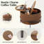 Table basse 31,5 pouces Farmhouse Brown