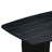 Luna 87" Oak Dining Table, Black Oak-199242984