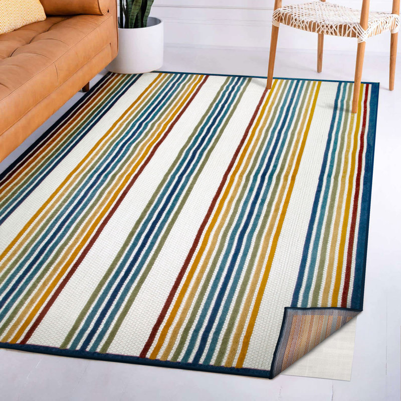 Tapis d'extérieur Leick Home Blithe, Rectangle 5 pi 2 po x 6 pi 11 po