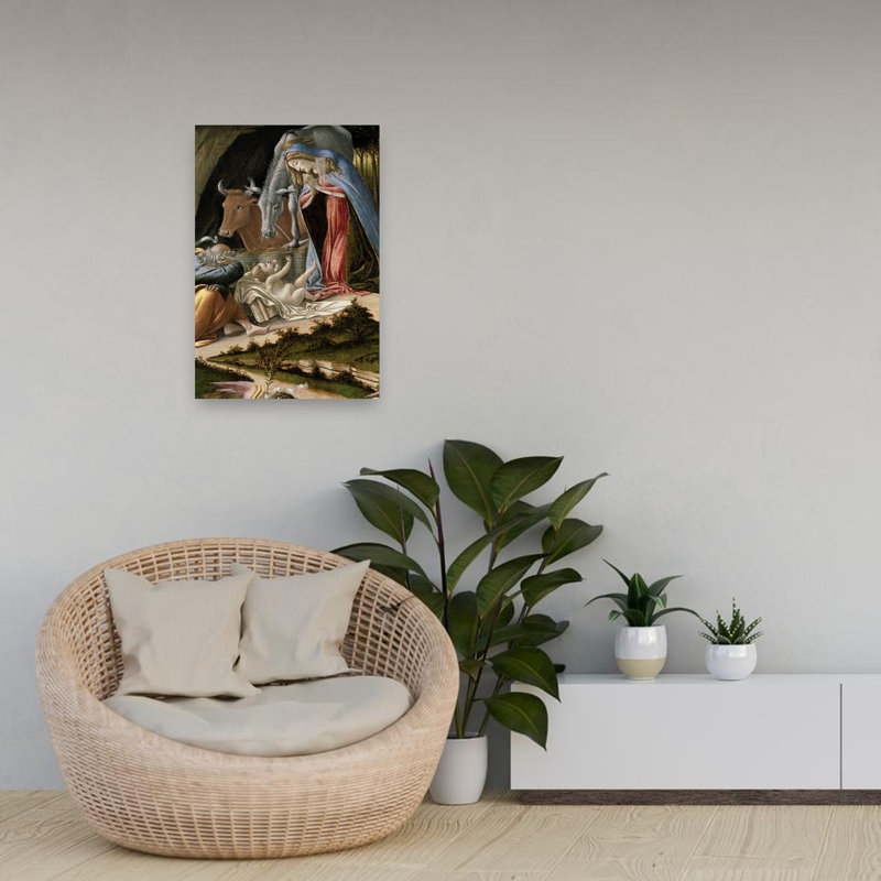 Mystic Nativity, Detail, 1500 Abstract Contemporary Animal Wall Art Print, 60.96cm H x 40.64cm W