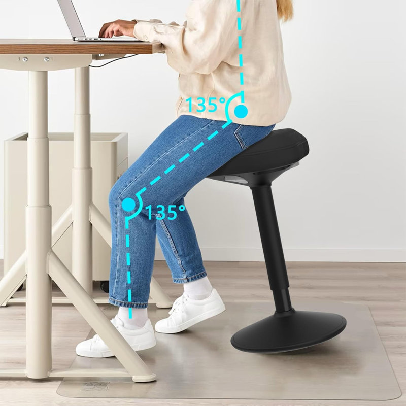 Adjustable Ergonomic Office Stool