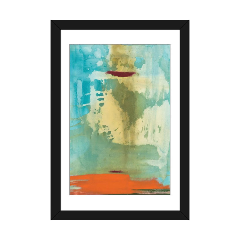 Apparition, reproduction d'art sur toile tendue, Papier beaux-arts encadré noir, Blanc, H 32 po x l 24 po x P 1 po