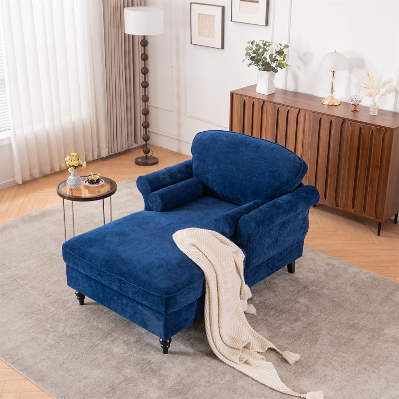 [Nouveau] Chaise longue surdimensionnée d'intérieur, Bleu