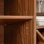 Armoire de rangement 58 po Modern Curve Wavy Curve