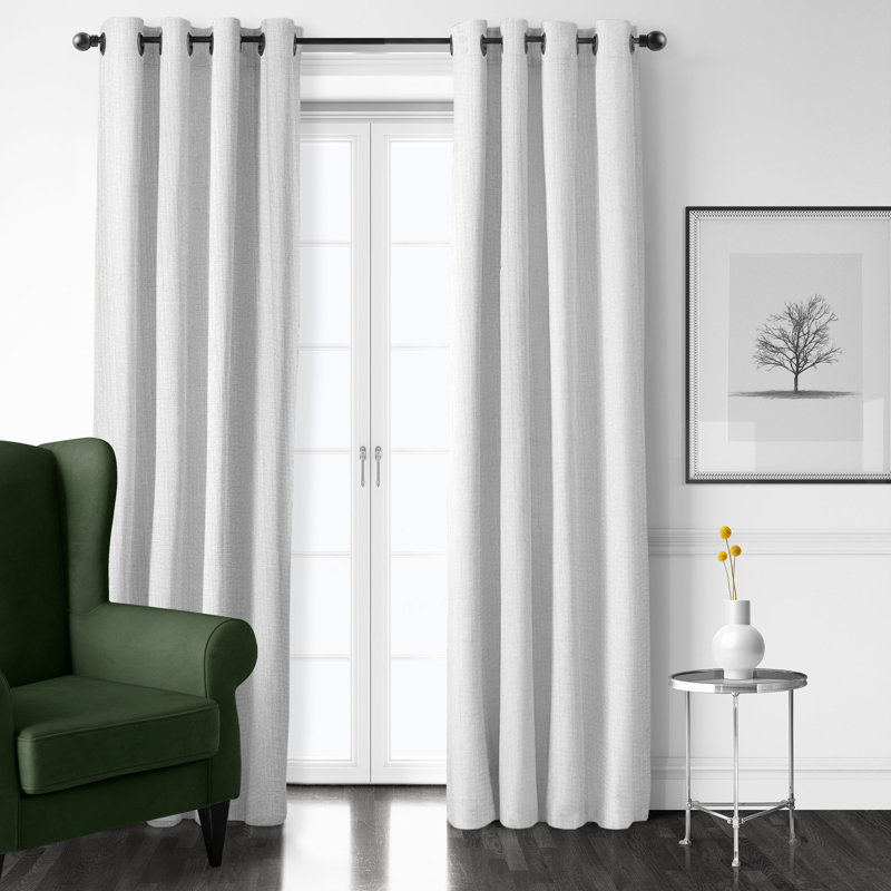 Payton, White, 50" W x 84" L