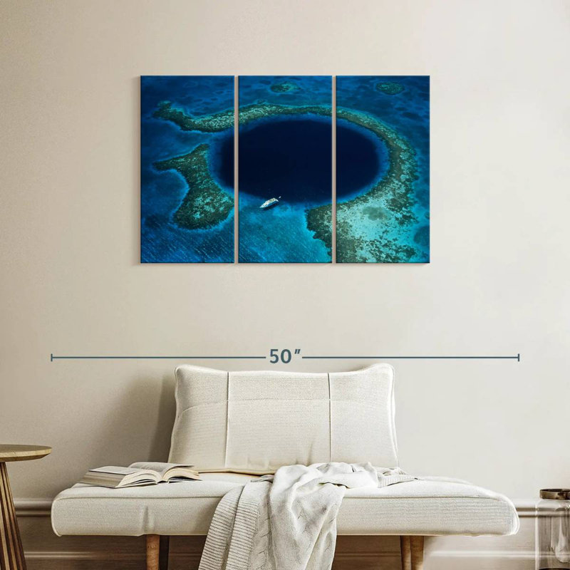 Sebbie Belize Great Blue Hole, H 24 po x l 38 po