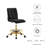 Modway Prim Armless Performance Velvet Drafting Chair-317570409