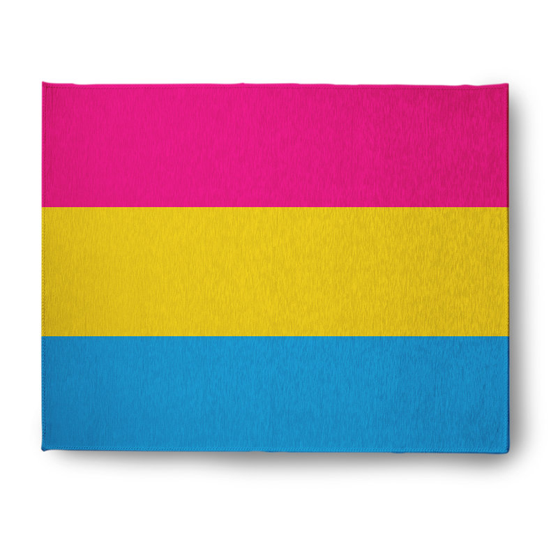 Tapis en chenille Pansexual, Rectangle 8 pi x 10 pi