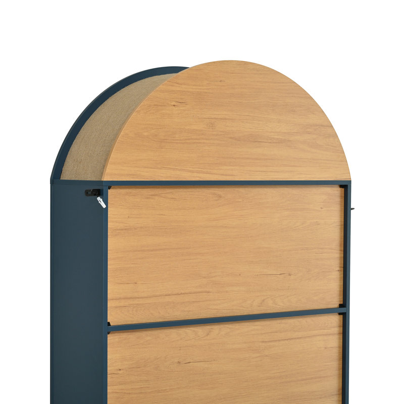 Bibliothèque 69 po H (ensemble de 2), Bleu