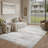 Luminae Abstract Textured Area Rug in Light Brown-91101855-88726534