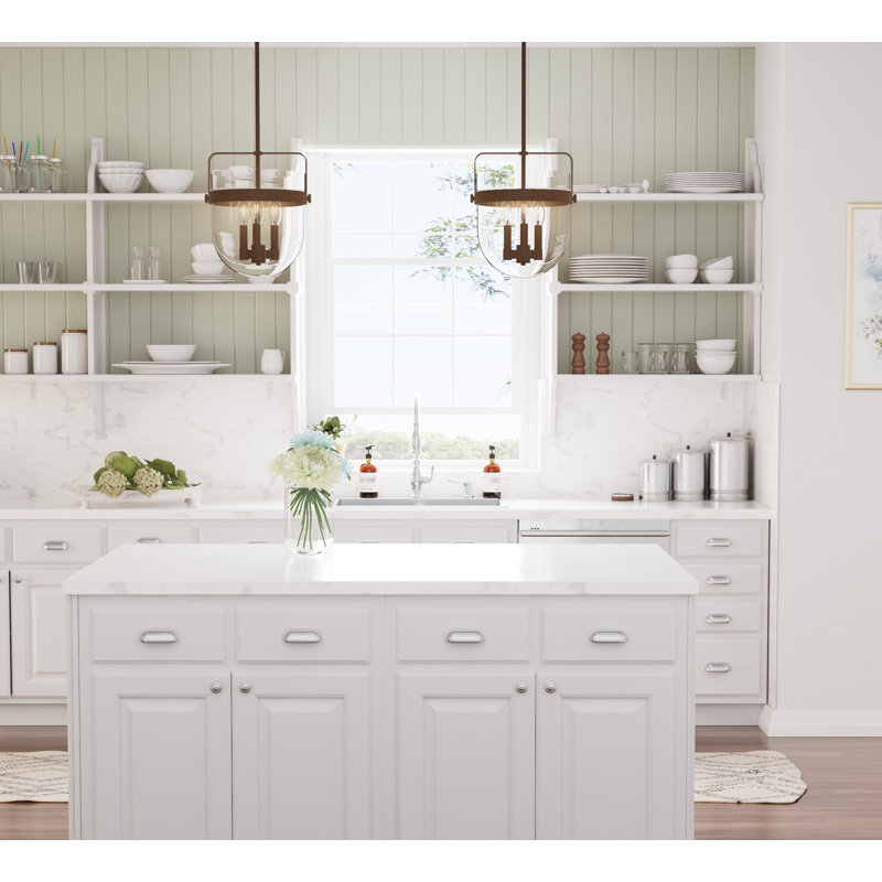 Long Ashton 3 - Light Urn Pendant, Textured Rust