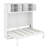 Full Size Murphy Bed With Top Cabinets-1219541683