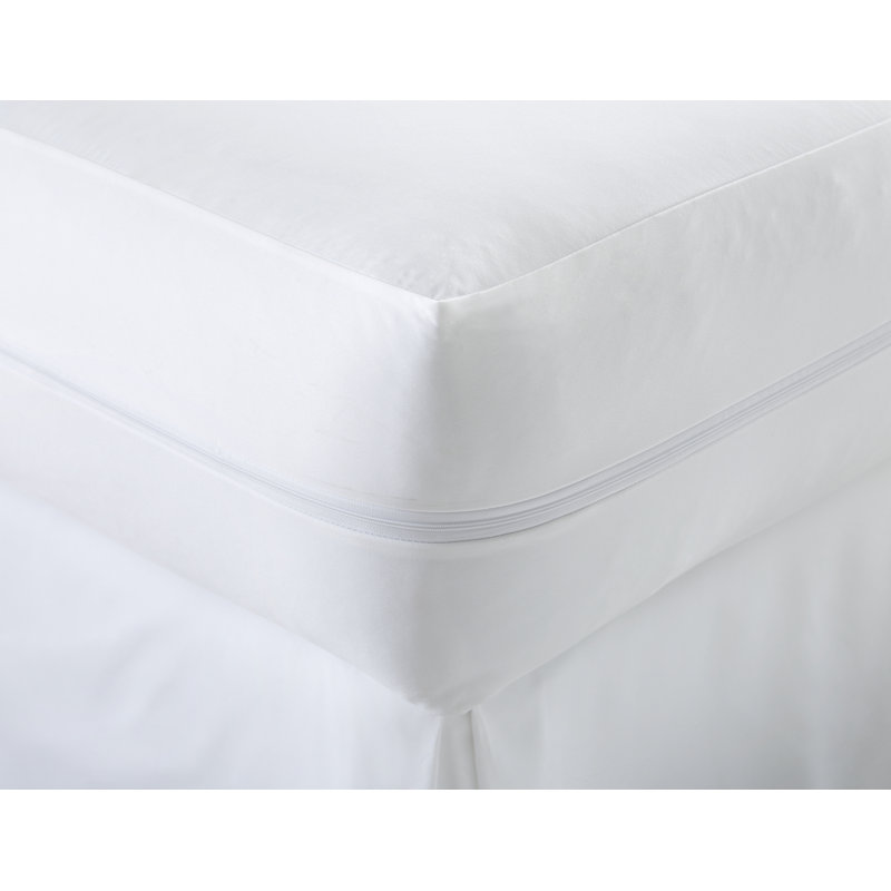 Protège-matelas hypoallergénique anti-éclaboussures de lit avec fermeture à glissière, Grand lit