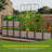 Carlinda Raised Garden Bed Planter Box With Wheels,Tomato Cage Planter With Trellis