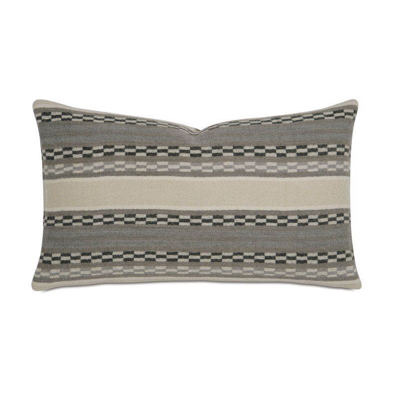 Telluride Wool Lumbar Pillow Cover & Insert, Polyester