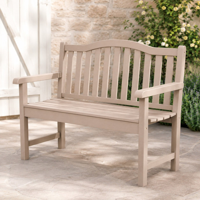 Banc de jardin d'extérieur 44,75 po Susila, Graystone