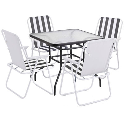 4 - Person Square Patio Dining Set