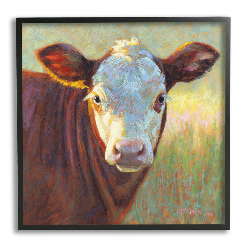 Art giclée par Rita Kirkman, Giclée encadrée noir minuit, H 12 po x l 12 po x P 1,5 po