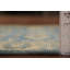 Tapis de couloir bleu Oushak