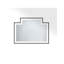 Vogue Flat Beveled Wall Mirror-59369638-59371654