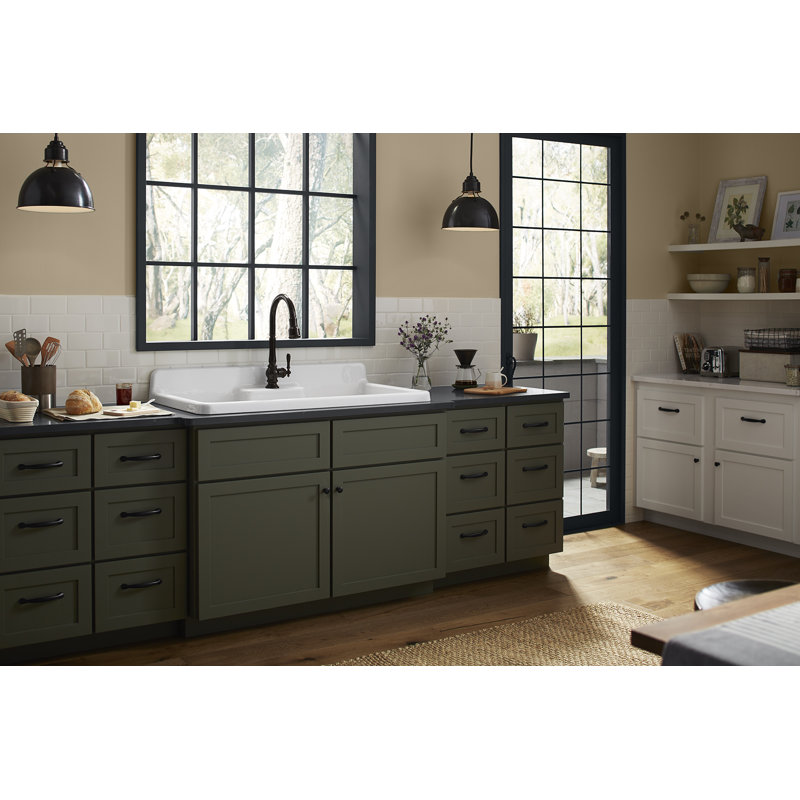 Artifacts® Pull Down Single Handle Kitchen Faucet, Oil-Rubbed Bronze