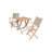 Square 2 - Person 70cm Long Bistro Set