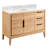 48" Aliso Single Bathroom Vanity Set with Offset Rectangular Undermount Sink-2092137599