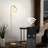 Arched Floor Lamp With Glass Shade, Remote Control And Bulb Included-1510877661