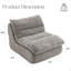 Canapé rembourré d'appoint, fauteuil moderne avec assise moelleuse-96969270