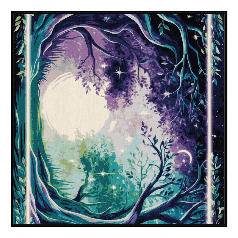 Shimmering Canopy Rug, Square 7'