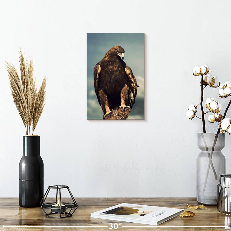 Brampt Regal Golden Eagle, 12" H x 8" W