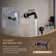 Wall Mount Shower Faucet Set With 360 Degree Rotatable Tub Spout And 3-Cross Handles With Rough-In Valve