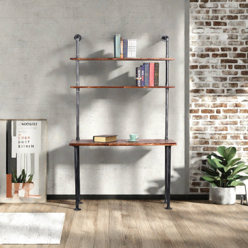 Table d'ordinateur industrielle pour bureau à domicile