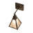 Luanne Solid Brass Armed Sconce