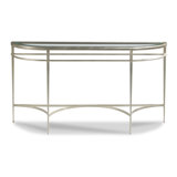 Madeline 60'' W Glass Console Table
