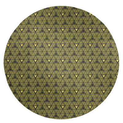 Chenille Geometric Indoor Rug