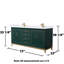 Ensemble de meuble-lavabo double 72 po Marlena-79721166-79721167-97967844